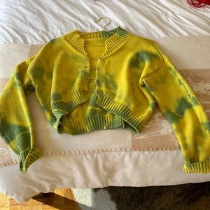 Tie-dye sweater